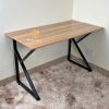 bàn làm việc 1mx60cm chân sắt chữ K
