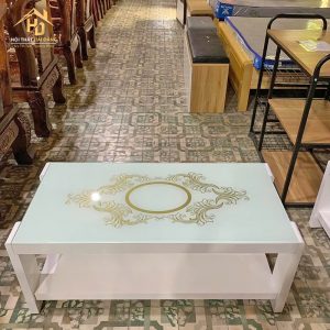 Bàn Kính Sofa Cao Cấp Giá Xưởng SF004 4 ban 2 tang 1
