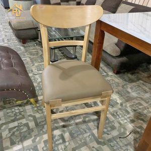 ghế gỗ mặt trăng