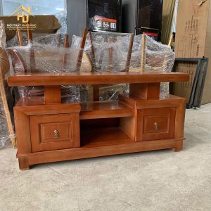 Kệ Tivi Gỗ Xoan Đào 1m2 Giá Xưởng