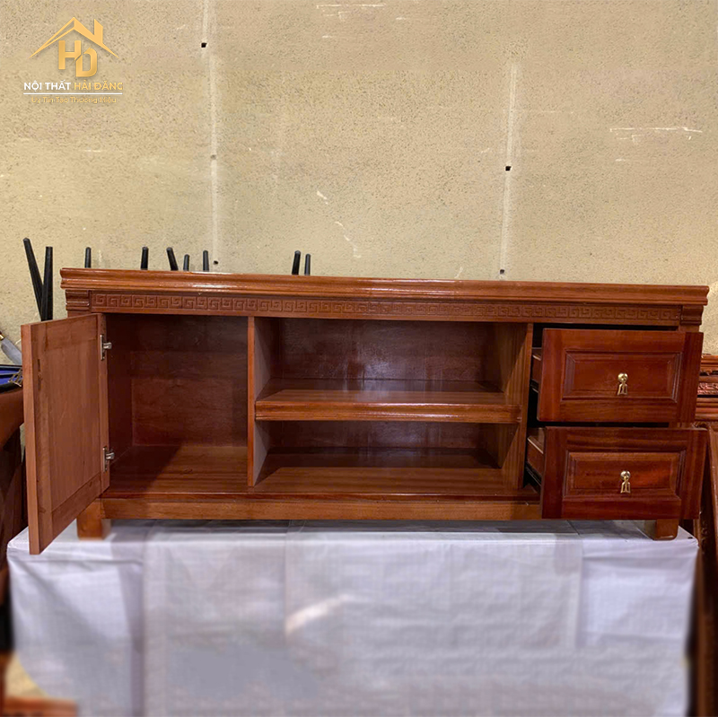 Kệ Tivi Gỗ Xoan Đào 1m4 Giá Xưởng ke-tv-xoan-dao-1 Kệ Tivi Gỗ Xoan Đào 1m4 Giá Xưởng