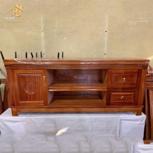 Kệ Tivi Gỗ Xoan Đào 1m4 Giá Xưởng