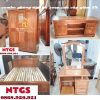 Combo Nội Thất Phòng Ngủ Gỗ Xoan CB002 Giảm 5%
