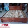 Giường Gỗ Xoan Lá 1M8 Giá Xưởng  G018