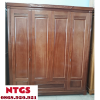 Tủ Quần Áo Gỗ Xoan 4 Cánh Mặt Liền Giá Xưởng TQA020