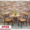 Bộ Bàn 2 Ghế Cafe CF042