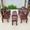 salon gỗ tay 8 lưng rồng