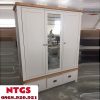 Tủ Quần Áo Xuất Khẩu Châu Âu 3 Cánh Giá Xưởng TQA028
