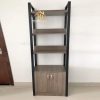Tủ Gỗ Liền Kệ Khung Sắt Giá Xưởng THS008