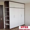 Tủ Đựng Quần Áo 4 Cánh Liền Kệ Giá Xưởng TQA021