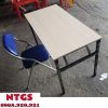 Bàn Làm Việc Gấp Gọn Chân Sắt 1M2 Giá Xưởng BLV083