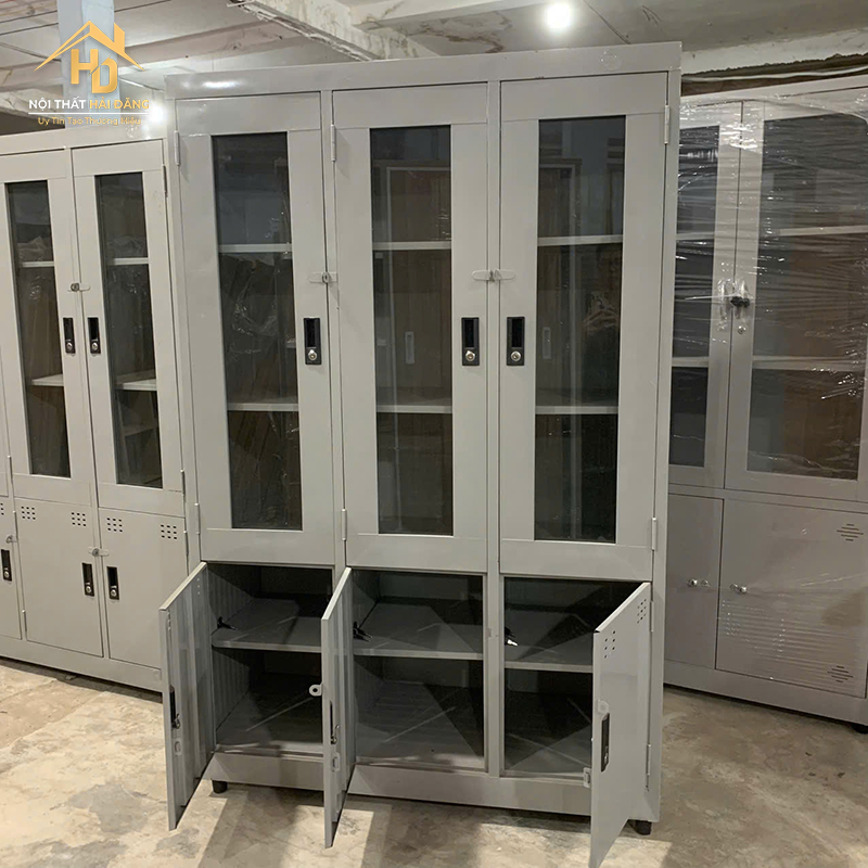 Tủ Sắt Hồ Sơ Cửa Kính 3 Buồng Giá Xưởng tu-ho-so-16 Tủ Sắt Hồ Sơ Cửa Kính 3 Buồng Giá Xưởng