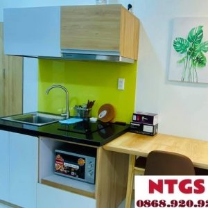 Báo Giá Tủ Bếp MFC Chống Ẩm Phủ Melamine Mẫu TB083 2 mau tu beo gia re 1m2 1