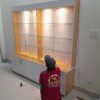 Mẫu Tủ Trưng Bày Cửa Kính Có Đèn