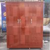 Tủ Áo Okal 3 Cánh 1m6 Màu Nâu Đỏ Giá Xưởng