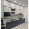 Combo Tủ Bếp Màu Trắng Phối Xám