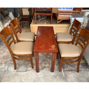 Bàn Gỗ Chữ Nhật Đơn Giản - Giá Xưởng 2 ban an go gia xuong 2