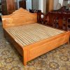 Giường Ngủ 1M6 Gỗ Sồi Tân Cổ Điển (Hàng Sale Xả Kho)