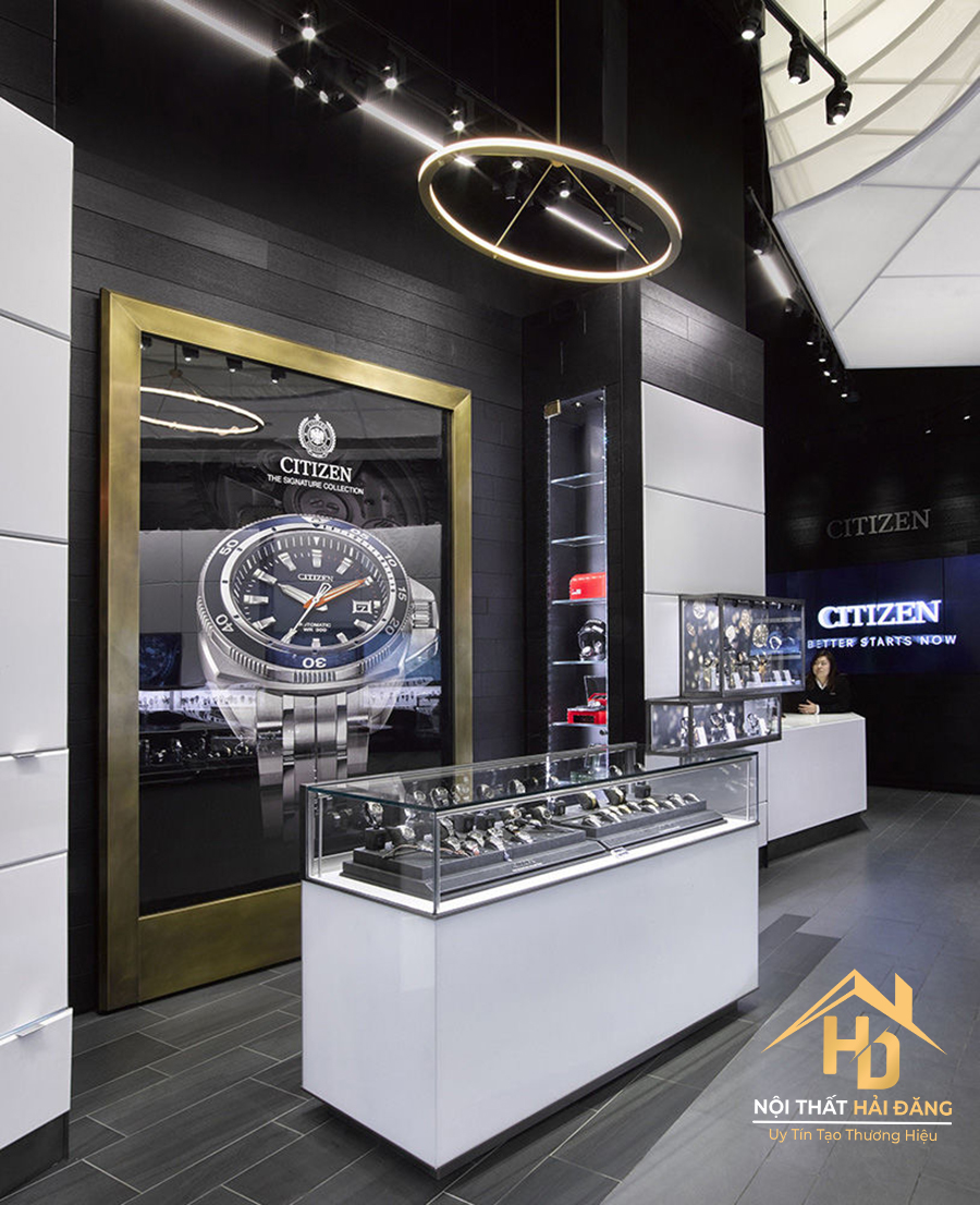 tu-trung-bay-dong-ho-1 20+ Mẫu tủ trưng bày đồng hồ đẹp phổ biến hiện nay