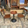 Bộ Bàn 2 Ghế Chân Sắt Giá Xưởng