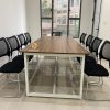 Bàn Họp Chân Sắt 1M2x2M4 Đẹp Hiện Đại