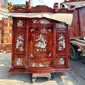 tủ thờ tràm cẩn