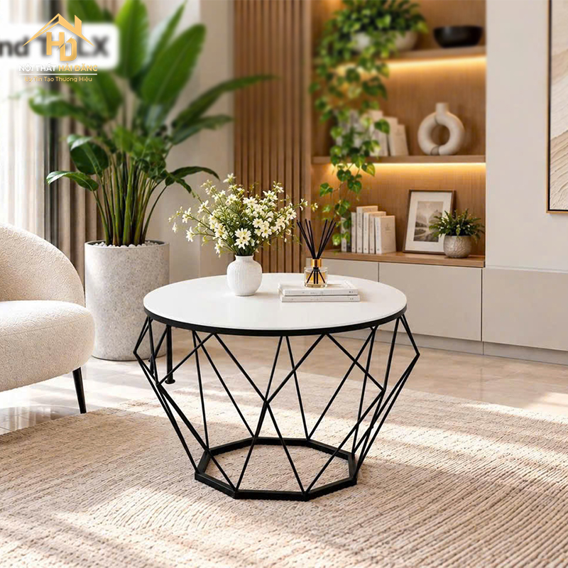 Bàn Sofa Diamond Mặt Kính (Nhiều Màu) ban-sofa-kim-cuong-4 Bàn Sofa Diamond Mặt Kính (Nhiều Màu)