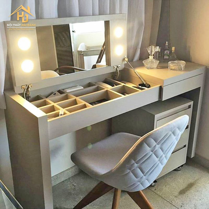 ban-trang-diem-gap-gon Đóng bàn trang điểm theo yêu cầu giá rẻ tại TPHCM