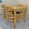 Bộ Bàn Ăn Gỗ Tự Nhiên 4 Ghế Sang Trọng