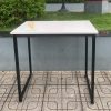 Bàn Làm Việc Chân Sắt Chữ U 80CMx50CM Nhỏ Gọn