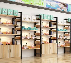 Kệ Trưng Bày Mỹ Phẩm Đơn Giản 2 thi cong tu trung bay bg
