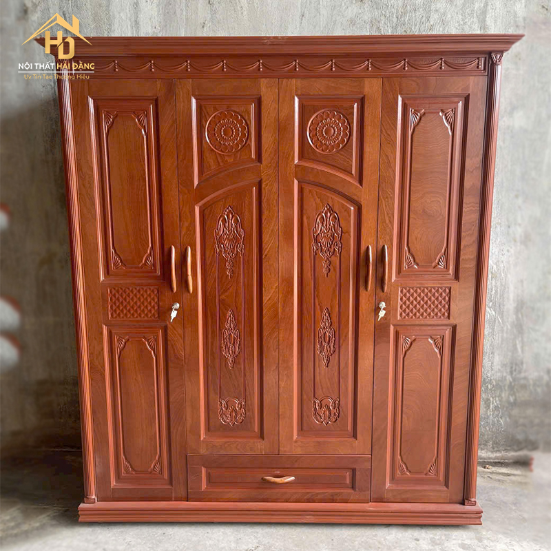 Tủ Quần Áo 4 Cánh Gỗ Xoan Giá Xưởng tu-quan-ao-4-canh-1 Tủ Quần Áo 4 Cánh Gỗ Xoan Giá Xưởng