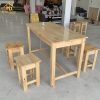 Bộ Bàn Ghế Cafe Gỗ Cao Cấp Giá Tốt