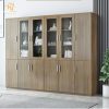 Tủ Hồ Sơ Cánh Kính 2M4x2M Hiện Đại Giá Xưởng
