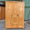 Tủ Quần Áo Gỗ Tự Nhiên Hiện Đại 3 Cánh