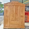 Tủ Quần Áo Gỗ Tân Cổ Điển 4 Cánh Sang Trọng