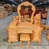 Bộ Bàn Trang Điểm Gỗ Kiểu Cổ Điển Sang Trọng