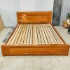 Giường Ngủ Bệt Gỗ Sồi Sang Trọng