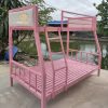 Giường Tầng Sắt Màu Hồng Dễ Thương