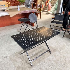 Bàn Khung Sắt Sơn Tĩnh Điện Giá Xưởng (2 Màu)