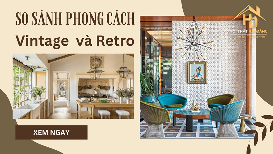 phong-cach-noi-that-retro-9 Phong Cách Nội Thất Retro - Có Những Đặc Trưng Nổi Bật Gì?