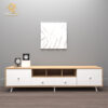 Kệ Tivi Nâu Trắng Sang Trọng Giá Xưởng