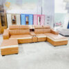 Bộ Sofa Góc L Bọc Da Cao Cấp Giá Xưởng