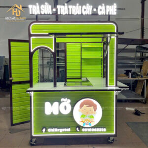 Xe Bán Nước Ép Sinh Tố Có Bồn Rửa Kiểu Hàn (Nhiều Màu) 5 xe ban nuoc ep noithatgiasi (5)