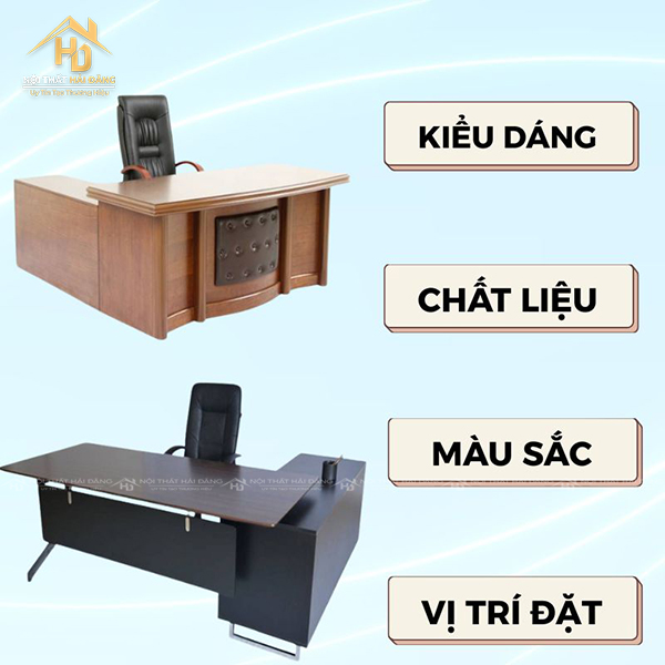 lưu ý khi chọn mua ghế giám đốc