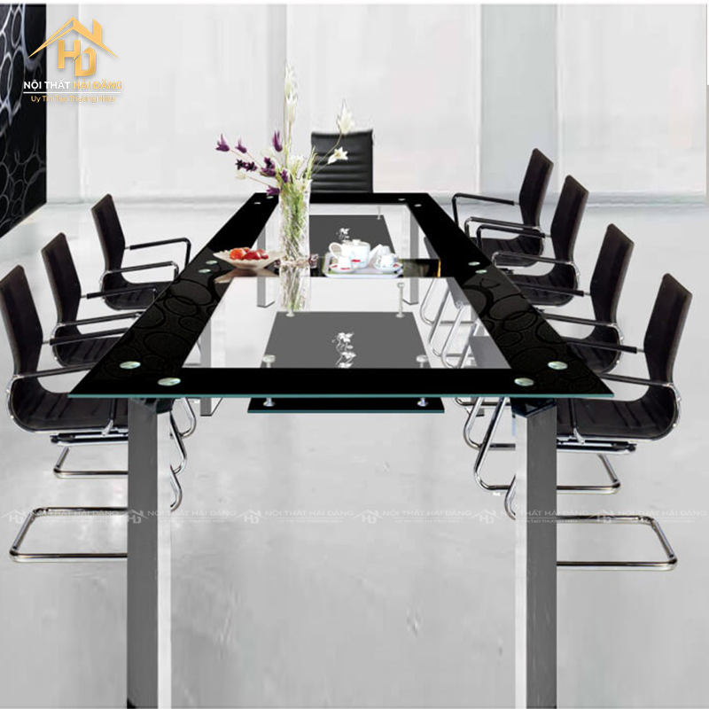 bàn họp bằng kính