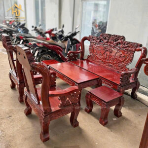 Bộ Salon Gỗ Bát Tiên Tay 10 Cổ Điển Đẹp Mắt 3 bo salon go 1