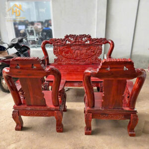 Bộ Salon Gỗ Bát Tiên Tay 10 Cổ Điển Đẹp Mắt 2 bo salon go 3