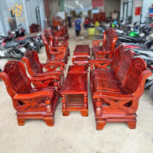 Bộ Salon Gỗ Đài Loan Bền Đẹp Cho Phòng Khách 3 bo salon go 4