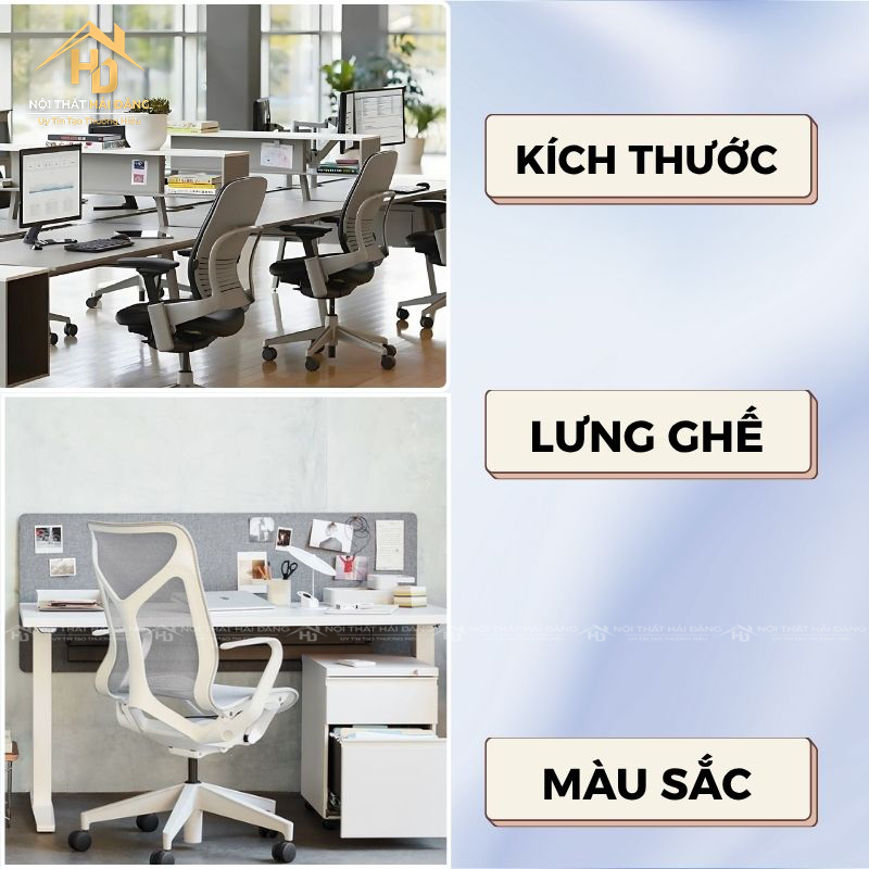 cách lựa chọn ghế phù hợp